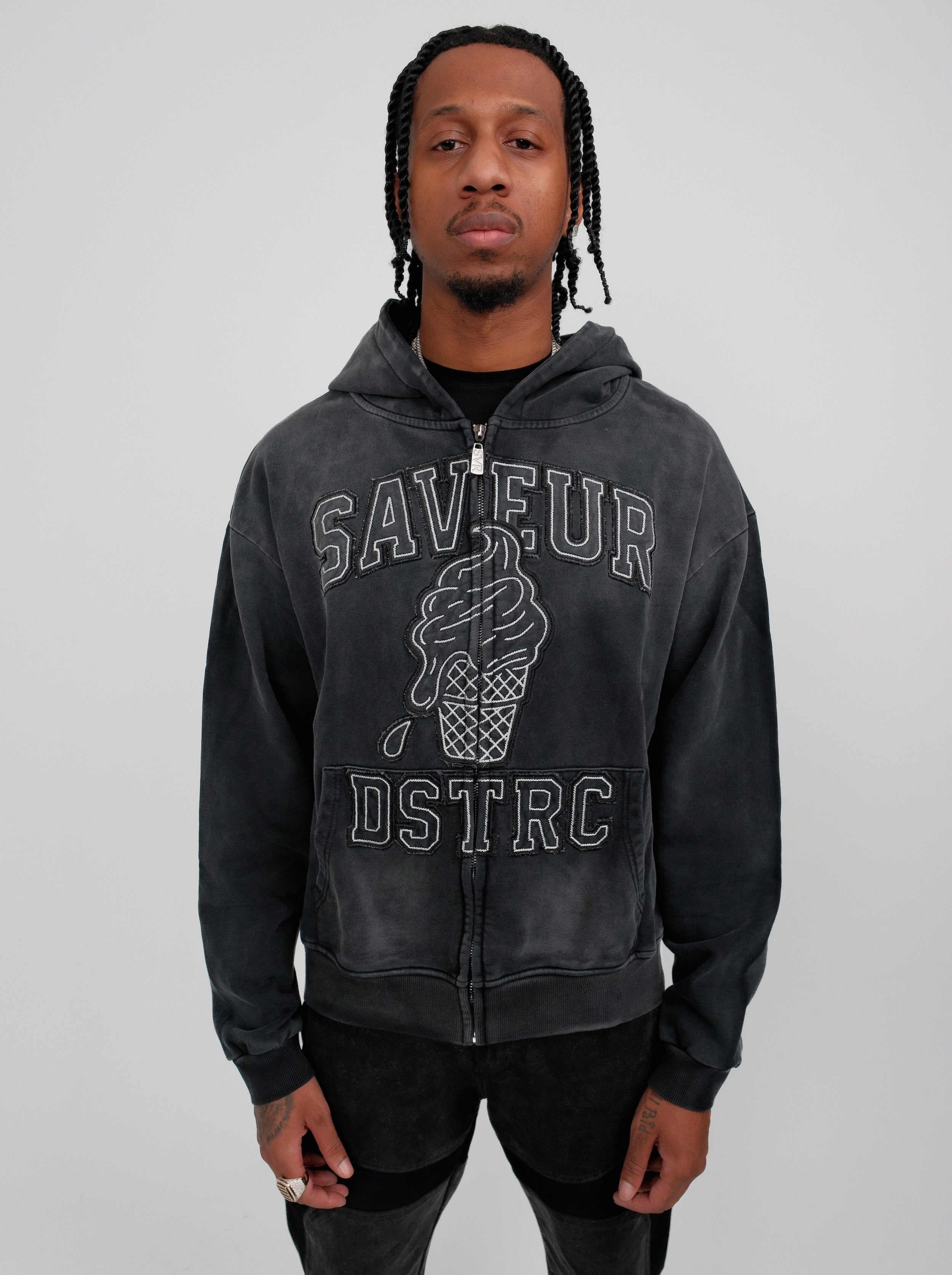 Hoodie Dress by Fleur du Mal at THE MILE Melt the lady logo hoodie