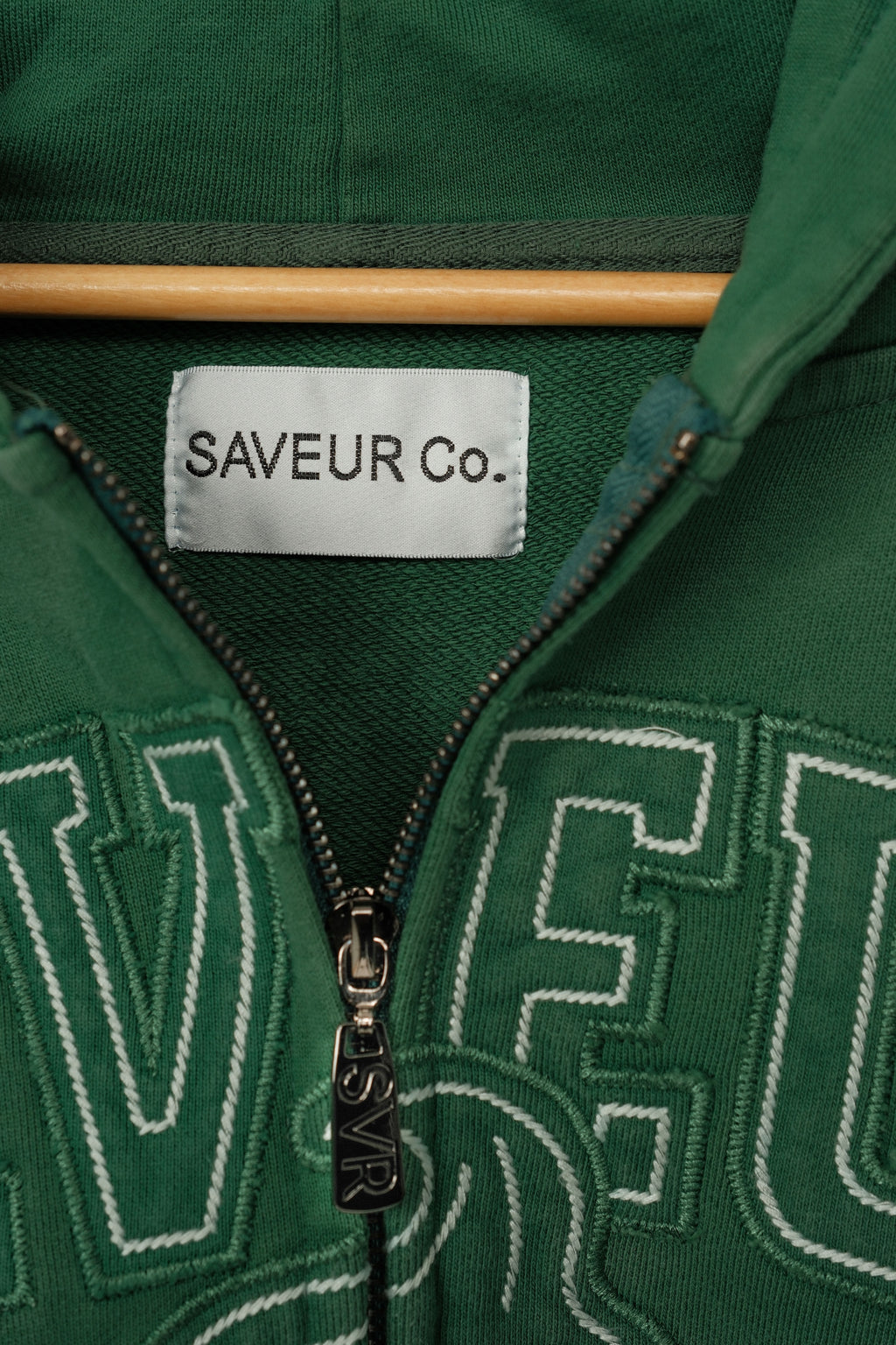 Emerald Melt Hoodie Green